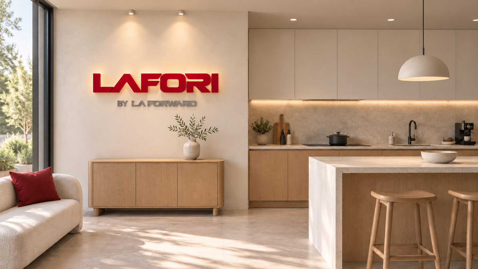 Không gian bếp ý tưởng LAFORI by LA FORWARD