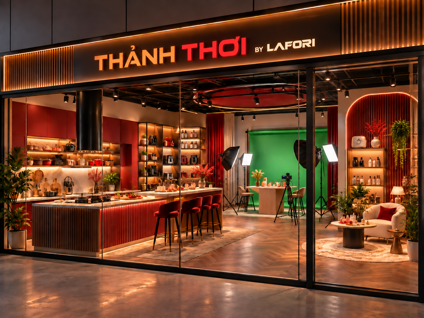 Không gian ý tưởng THẢNH THƠI by LAFORI